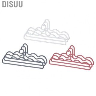 Disuu Clothing Notched Hanger  Wet Dry Dual Use 3Pcs Garment Hanger Set Decorative Non Slip No Marking  for Balcony