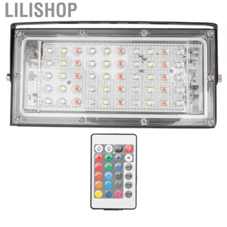 Lilishop RGB Flood Light  High Brightness Flood Light AC 220V  for Outdoor