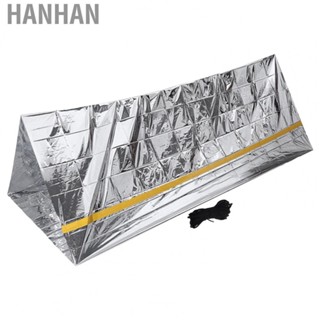 Hanhan Emergency Tent  Survival Shelter Lightweight  for Camping for Hiking