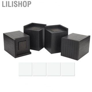 Lilishop Sofa Risers  Extremely Durable Help Improve Sleep Plastic Lift Risers Add More Space with Buffer Pad for Home