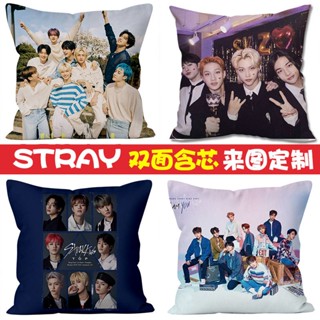 สินค้าใหม่ พร้อมส่ง หมอนโปสเตอร์ ลายการ์ตูนอนิเมะ stray kids Huang Hyun Chen Lee Long Fu felix