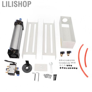 Lilishop Can Crusher  Hand Operated Can Crusher Eco Friendly Easy To Install Pneumatic Aluminium Alloy Durable  for Cans Collection