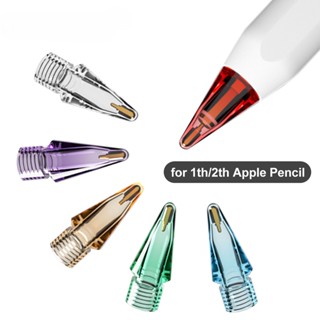 ใหม่ ปลายปากกาสไตลัส แบบเปลี่ยน หลากสี สําหรับ Apple Pencil 1st 2nd Generation 2nd