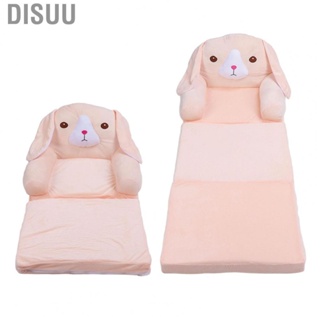 Disuu Kids Sofa Backrest Armchair  Pull Out Kids Couch Pink Dog Appearance 2 in 1  for Hotel