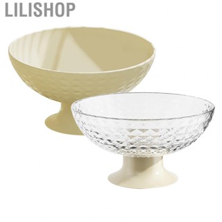 Lilishop Footed Fruit Bowl  Fruit  Multi Purposes Beautiful Appearance  for Kitchen Counter