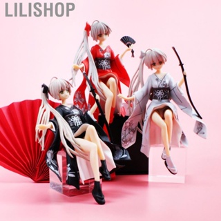 Lilishop Anime Figurine Safe Cute Fine Details Detachable Japanese Anime Figures with Black Base for Desktop Ornaments