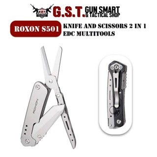 Roxon S501 Knife and Scissors 2 in 1 EDC Multitools