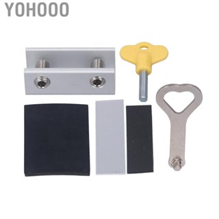 Yohooo Window Lock  Security Door Lock Firmly Fixed Lightweight  for Horizontal Sliding Door