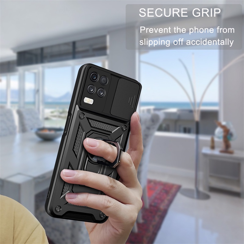เคสมือถือ พร้อมแหวนตั้ง กันกระแทก สําหรับ OPPO Realme 8 5G Relme Ralme Realmi Redmy 8Pro Realme8 Pro 8i ราคา ถูกที่สุด ดีลบีเคเค แกลเลอรีภาพที่ 5