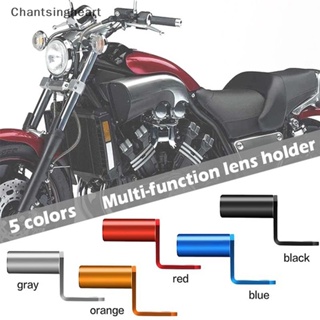 &lt;Chantsingheart&gt; อุปกรณ์เมาท์ขาตั้งกระจกมองหลัง สําหรับวางโทรศัพท์มือถือ ติดรถมอเตอร์ไซค์
 ลดราคา