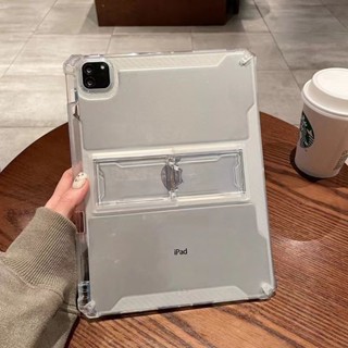 เคสใส พร้อมช่องใส่ดินสอ สําหรับ ipad pro 12.9 11 2022 M2 2021 7th 8th 9th 10.2 10th generation mini 6 5 9.7 air3 10.5 Air 5 4 10.9