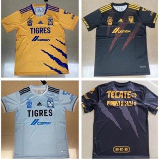 เสื้อกีฬาแขนสั้น ลายทีมชาติฟุตบอล Tigers 2022 2023 ชุดเหย้า