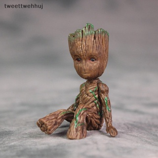 โมเดลตุ๊กตาฟิกเกอร์ Guardians Of The Galaxy Tree Man ขนาด 6 ซม. ของเล่นสําหรับเด็ก