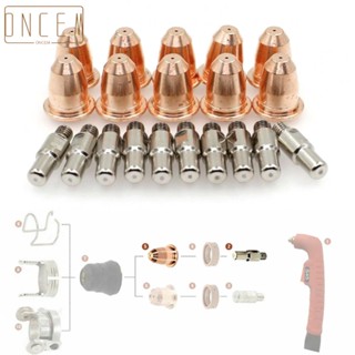 【ONCEMOREAGAIN】20pc S25K S45 Plasma Torch Electrode PR0110 Tips PD0116-06 Eastwood Versa Cut 20