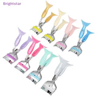 Brightstar ที่ดัดขนตา พร้อมหวี แหนบ แหนบดัดขนตา เครื่องมือแต่งหน้า ใหม่