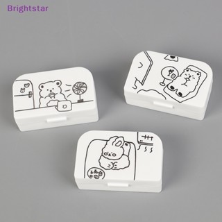 Brightstar ใหม่ เคสคอนแทคเลนส์ แหนบนิ่ม สําหรับถอด