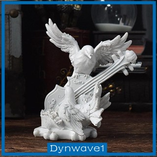 [Dynwave1] ฟิกเกอร์เรซิ่น รูปปั้นนกพิราบ สร้างสรรค์ สําหรับตกแต่งบ้าน ห้องนอน คาเฟ่ วันครบรอบ