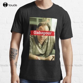 เสื้อยืด พิมพ์ลายดิจิตอล Tony Soprano - Gabagool ItS WhatS ขนาดใหญ่ เลือกลายได้ สําหรับผู้ชาย และผู้หญิง ใส่ไปทานอาหารค่ํา