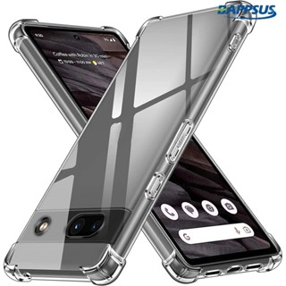 เคสโทรศัพท์มือถือ ซิลิโคนใส ผิวด้าน บางมาก กันกระแทก สําหรับ Google Pixel 6 6Pro Pixel 7 7Pro
