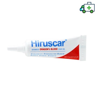 (แถมฟรี Hiruscar Silicone Pro 2 g)Hiruscar Advanced Dragons Blood Scar Gel  ฮีรูสการ์แอดวานซ์ ดราก้อน บลัด 8 กรัม[Life]