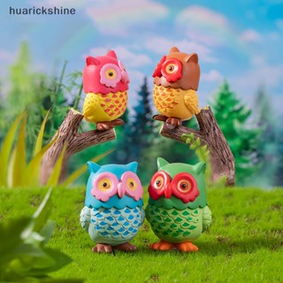 Huarickshine^^ ตุ๊กตานกฮูก ขนาดเล็ก สําหรับตกแต่งบ้านตุ๊กตา 1 ชิ้น