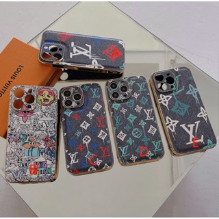 เคสโทรศัพท์มือถือ ลาย LV 3D สําหรับ iphone 14 14plus 14pro 14promax 13 13pro 13promax 12 12pro 12promax 11