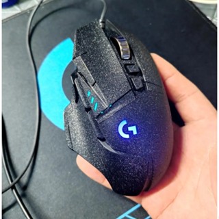 สติกเกอร์กันลื่น สีพื้น สําหรับเมาส์ Logitech g502 @-