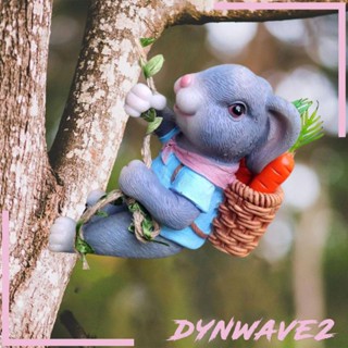 [Dynwave2] รูปปั้นกระต่าย แบบแขวน สําหรับตกแต่งสวน ระเบียง