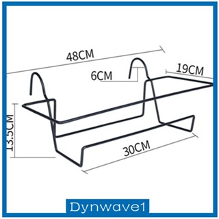 [Dynwave1] กล่องแขวนกระถางดอกไม้ สําหรับระเบียง ระเบียงกลางแจ้ง