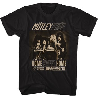 เสื้อยืด พิมพ์ลาย Motley Crue สไตล์หวานแหวว ใส่ในบ้าน