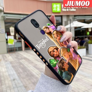 สําหรับ OPPO F11 F11 Pro A9X A9 2019 เคส การ์ตูน เจ้าหญิง สวยงาม ดีไซน์ใหม่ กันกระแทก ฝ้า ใส เคสโทรศัพท์ ซิลิโคน