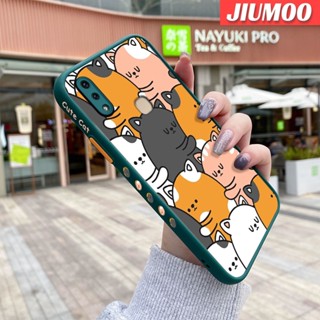 เคสโทรศัพท์มือถือ ซิลิโคนแข็ง บาง กันกระแทก ลายการ์ตูนแมวน่ารัก สําหรับ VIVO V9 V9 Youth V9 Pro Y85