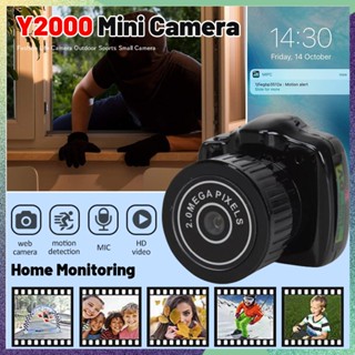 Y2000 Mini Camera Dv 200w Micro Portable Camera Hd Cmos 2.0 Mega Pocket Video Audio Digital Mini Camcorder