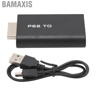 Bamaxis For PS2 To HD Converter 5V 1080P ABS Multimedia Interface Adapter