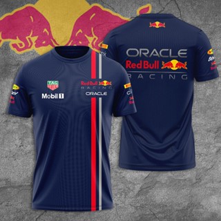 เสื้อยืด ลาย Red Bull Racing 2023 Red Bull F1 Formula 1 Tag Heuer Mobil #T-129