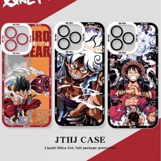 เคสโทรศัพท์มือถือ ซิลิกาเจลนิ่ม TPU ใส กันกระแทก ลายการ์ตูนอนิเมะ One Piece Luffy Zoro แฟชั่น สําหรับ Realme 7i 8i C21Y C25Y C21 C25 C2 9 RENO 5 6 Pro 7Z