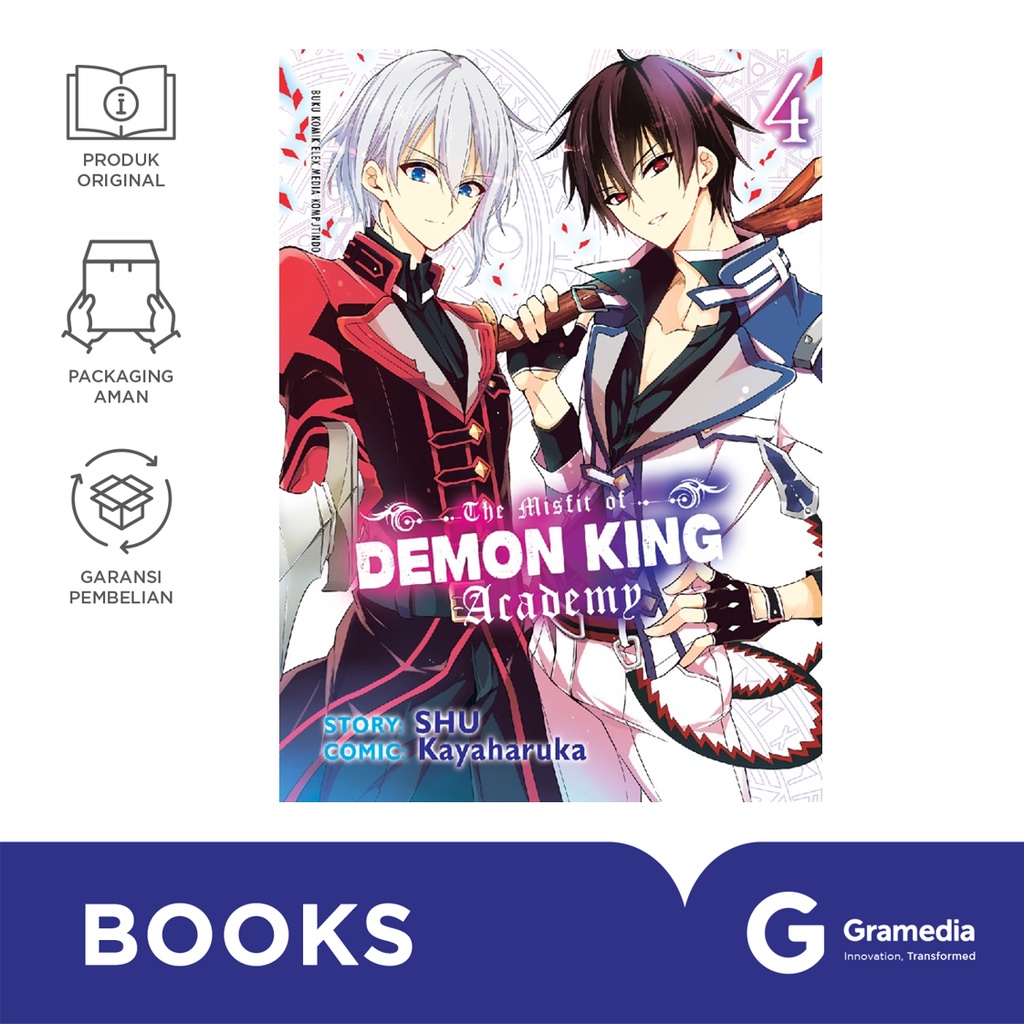 การ์ตูน The Misfit of Demon King Academy 04 (Shu, Rich Haruka)