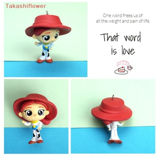 (Takashiflower) ฟิกเกอร์ Toy Story Buzz Lightyear Woody Jessie Little Green ของเล่นสําหรับเด็กผู้ชาย 1 ชิ้น