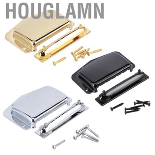 Houglamn 6 String Electric Guitar Adjustable Archtop Tailpiece Bridge Cover  Acce