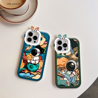 Realme Narzo 50 ออปโป้ สำหรับ Case Cartoon Star Astronaut เคส เคสโทรศัพท์ เคสมือถือ Full Back Cover Soft Silicone Cases Shockproof Casing Protective Shell