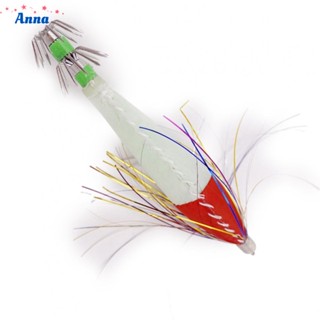 【Anna】Fishing Lures Fake Bait Fish Hook Fishing Bait Luminous Outdoor Fishing