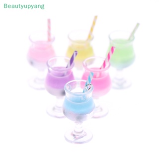 [Beautyupyang] แก้วน้ําผลไม้จิ๋ว 1:12 อุปกรณ์เสริม สําหรับบ้านตุ๊กตา 5 ชิ้น