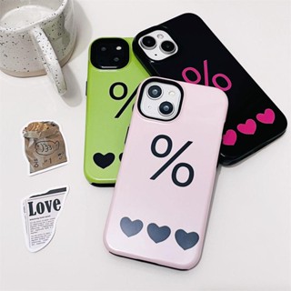 เคสโทรศัพท์มือถือ ฟิล์ม 100% ลาย Tik Tok เรียบง่าย สามสี สําหรับ Apple Iphone 14ProMax 12 13