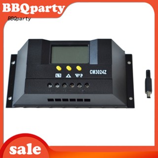 &lt;BBQ&gt; อุปกรณ์ควบคุมแรงดันไฟฟ้า 30A 24V PWM หน้าจอ LCD