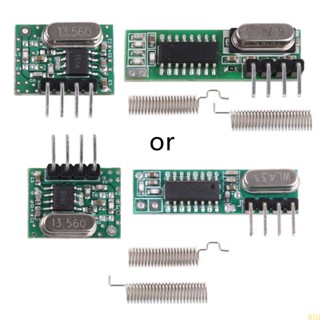 Moon Superheterodyne RF โมดูลรับส่งสัญญาณไร้สาย 433Mhz