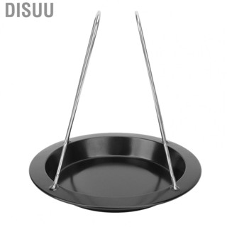 Disuu Roasting Pan Portable Outdoor Camping Stainless Steel Vertical Roast Chicken FO