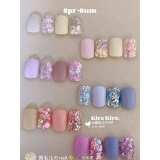 [BBgel] 6 สี เลื่อมกระพริบแสง แบบบางพิเศษ [เดซี่] Series
