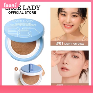 Sace Lady Bb &amp; Cc Cream Cushion Foundation Refill Oil-control Flawless Natural Finish Hydrating With Air Cushion Puff Face Makeup COD