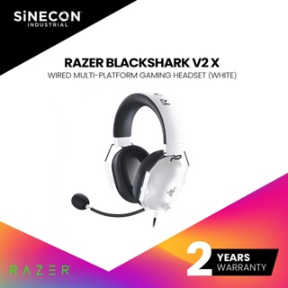 Razer BlackShark V2 X - WHITE Multi-platform wired esports headset