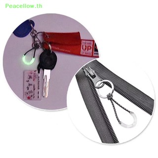 Peacellow ชุดซิปดึง เรืองแสงในที่มืด สําหรับเสื้อแจ็กเก็ต เต็นท์ 10 ชิ้น